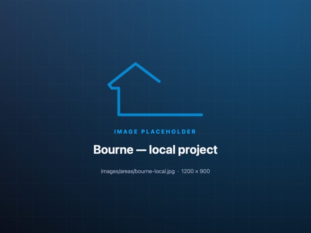 Recent building project in Bourne