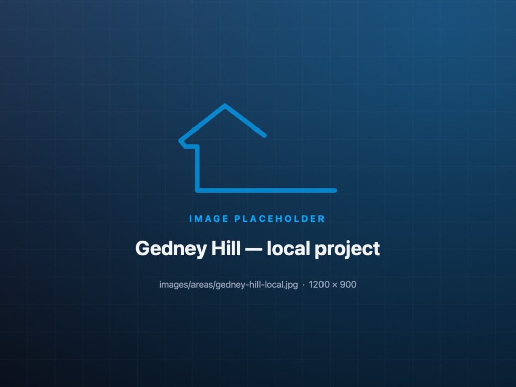 Recent building project in Gedney Hill
