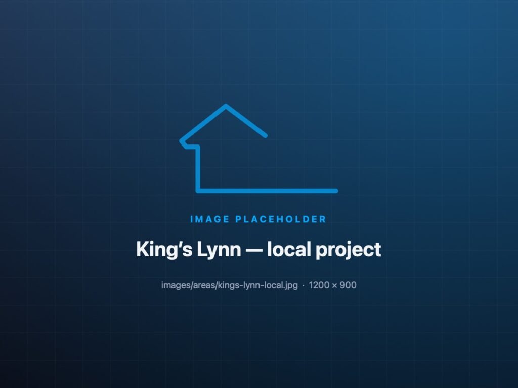 Recent building project in King’s Lynn