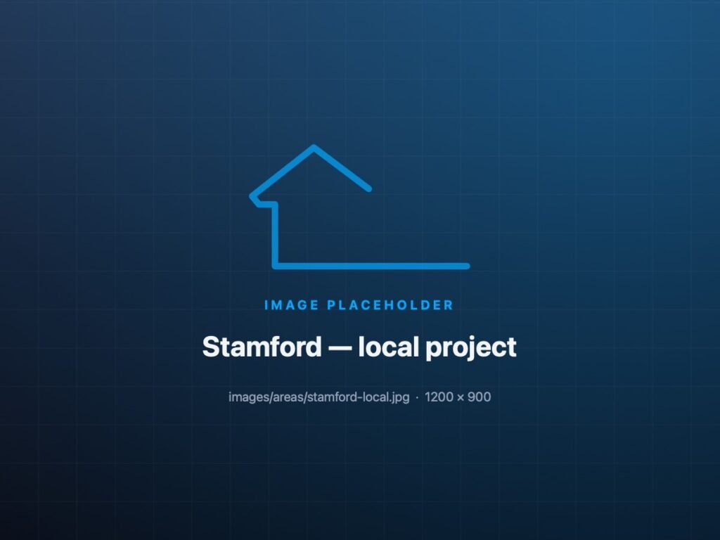 Recent building project in Stamford