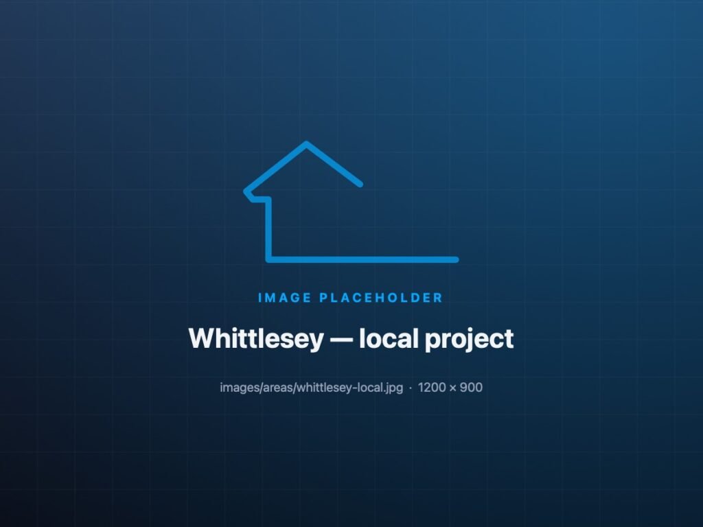 Recent building project in Whittlesey
